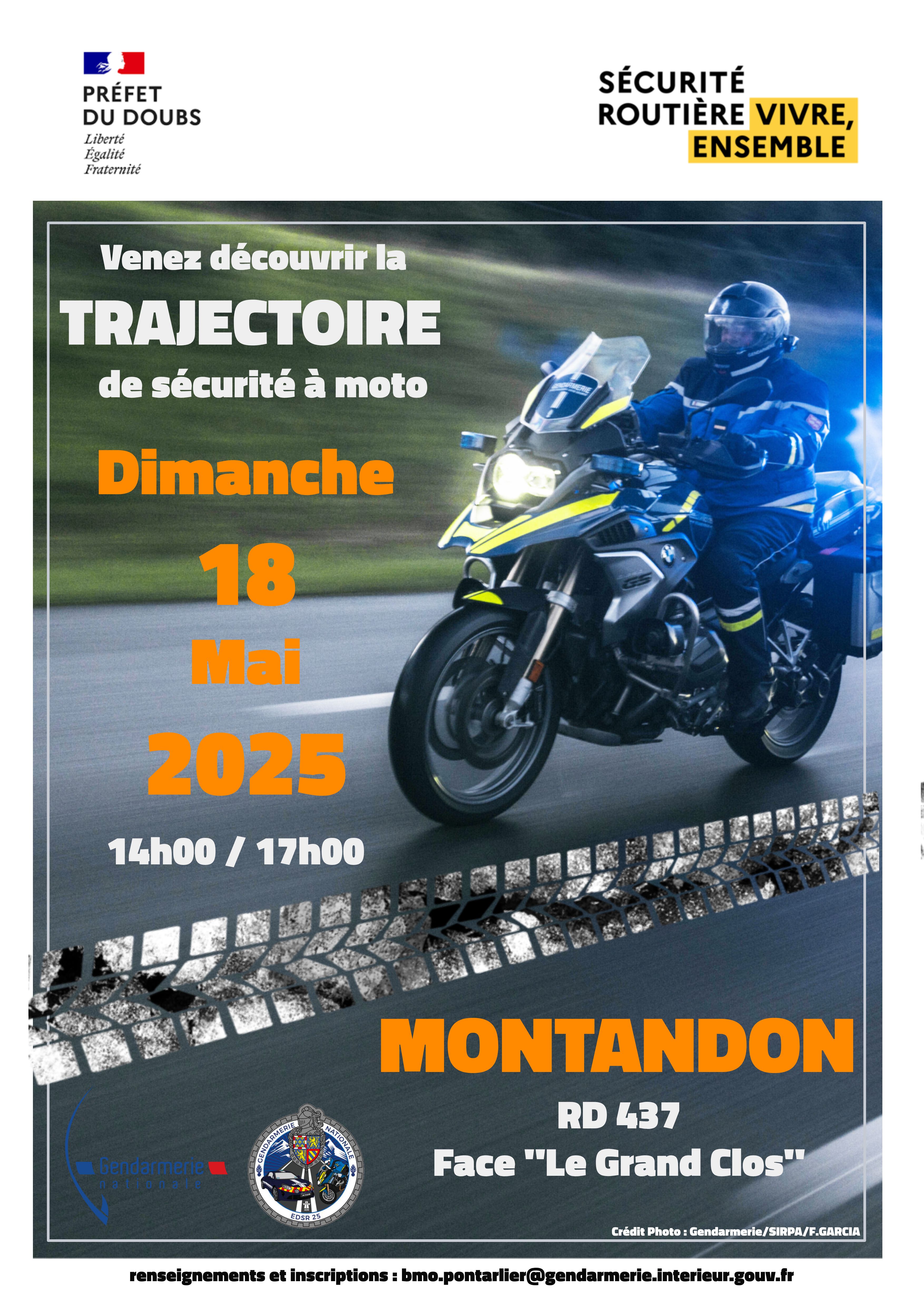 Affiche demi-journée trajectoire Montandon - voir la transcription ci-dessous