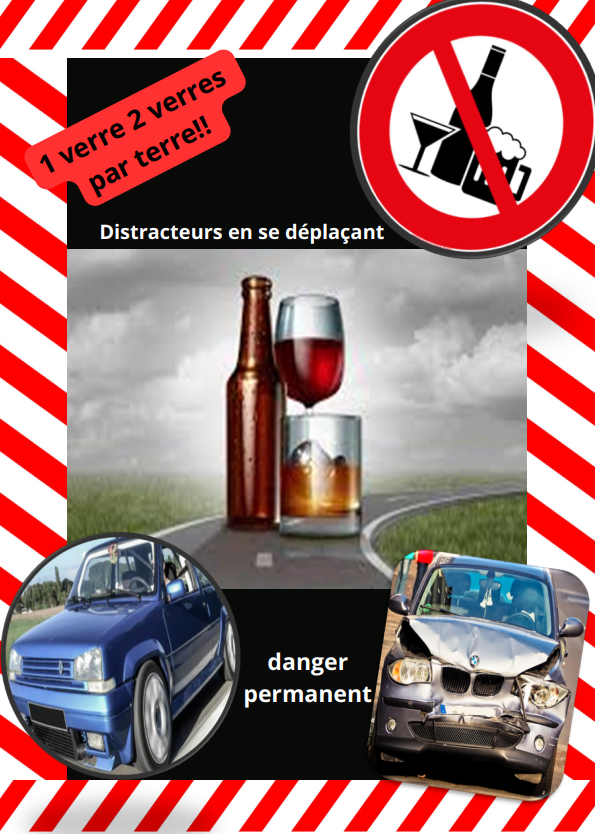 Image 4 : Affiche equipe BoireAuVolantTue - Lycee LaSalle