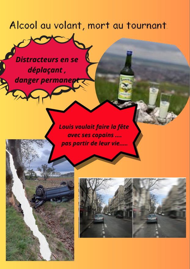 Image 5 : Affiche equipe BouteilleAuVolantFosseAuTournant - Lycee LaSalle