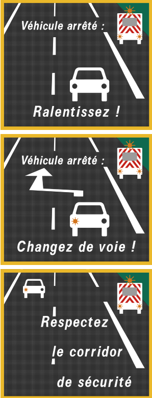 panneaux corridor - voir la transcription ci-dessous
